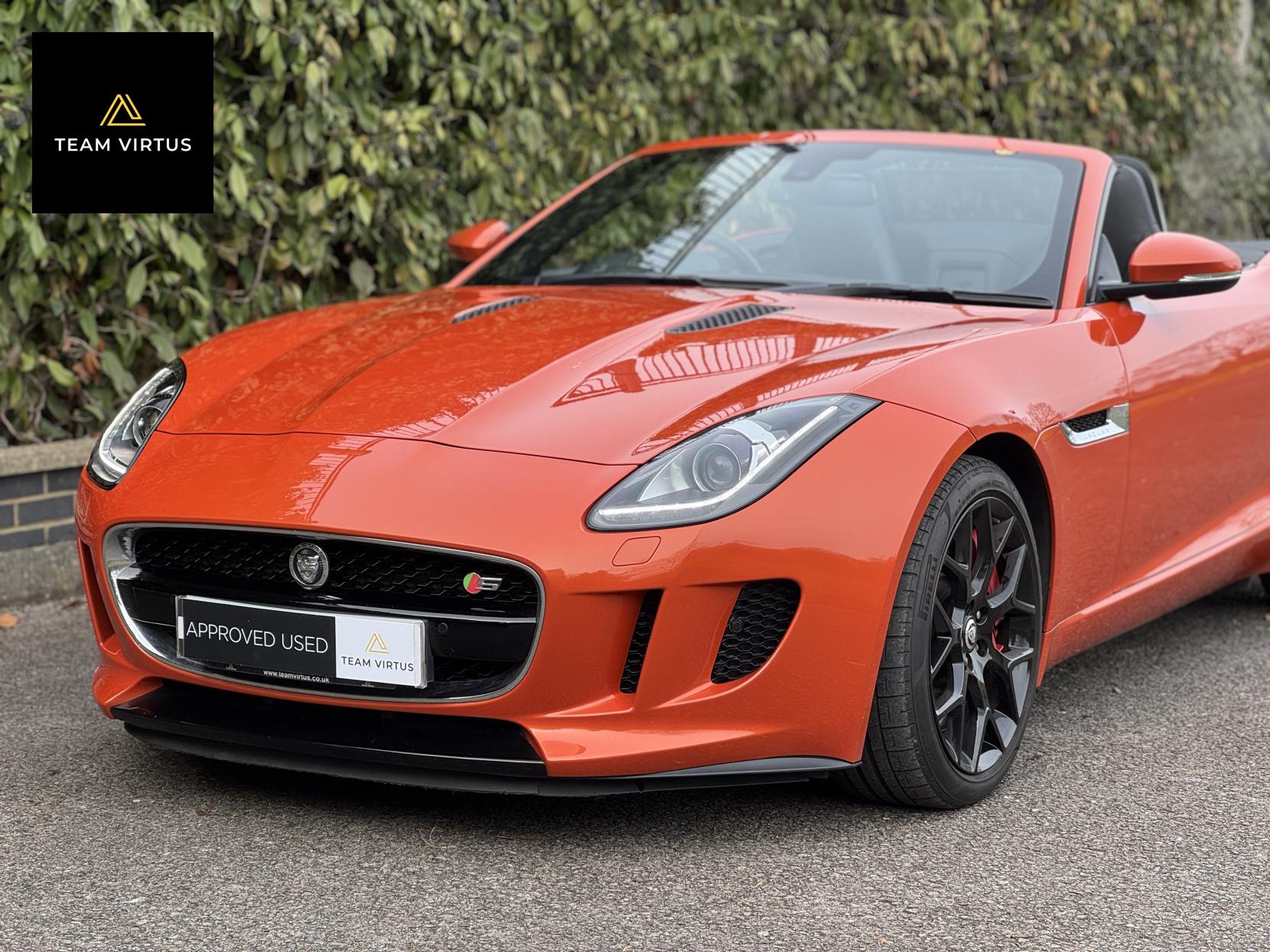Jaguar F-Type 3.0 V6 S Convertible 2dr Petrol Auto Euro 5 (s/s) (380 ps)