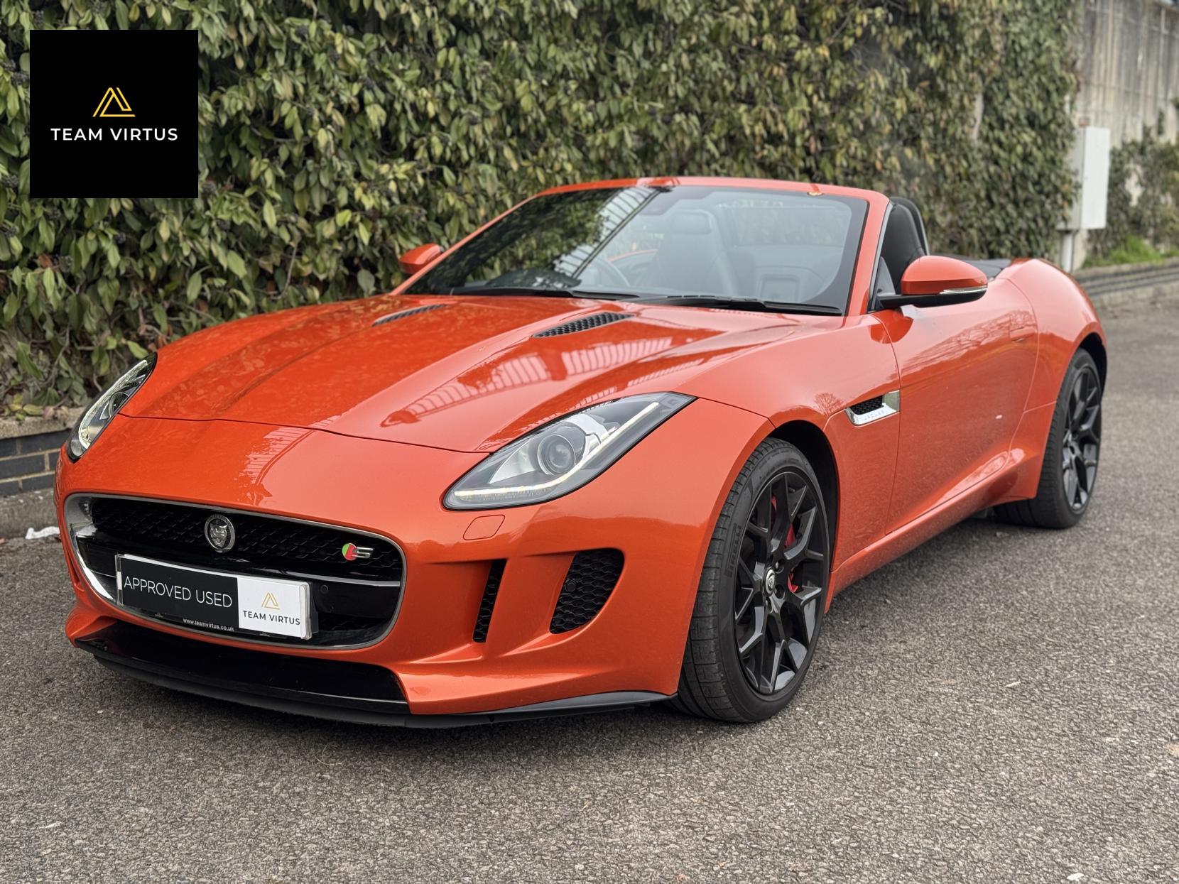 Jaguar F-Type 3.0 V6 S Convertible 2dr Petrol Auto Euro 5 (s/s) (380 ps)