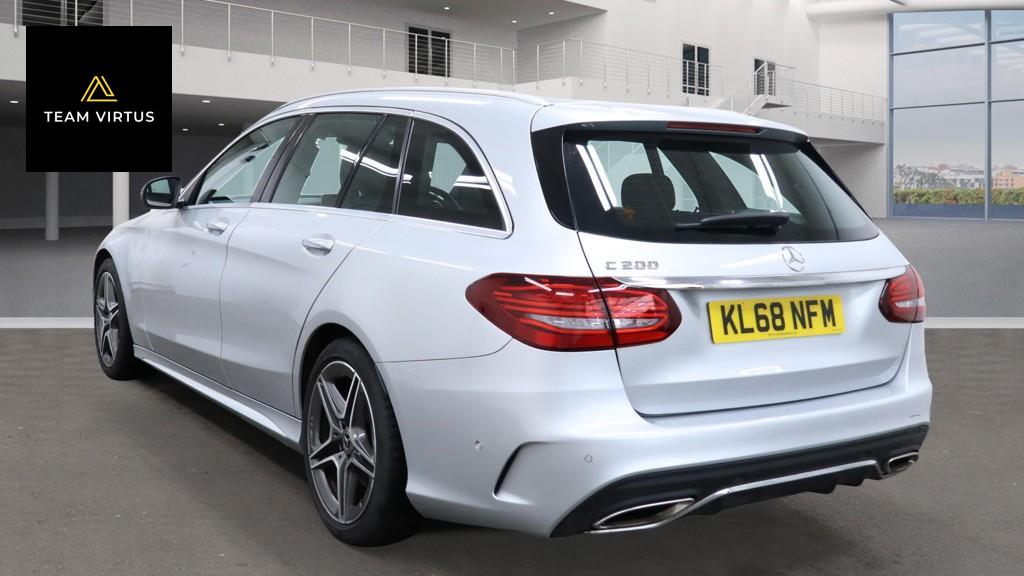 Mercedes-Benz C Class 1.5 C200 MHEV EQ Boost AMG Line Estate 5dr Petrol G-Tronic+ Euro 6 (s/s) (198 ps)