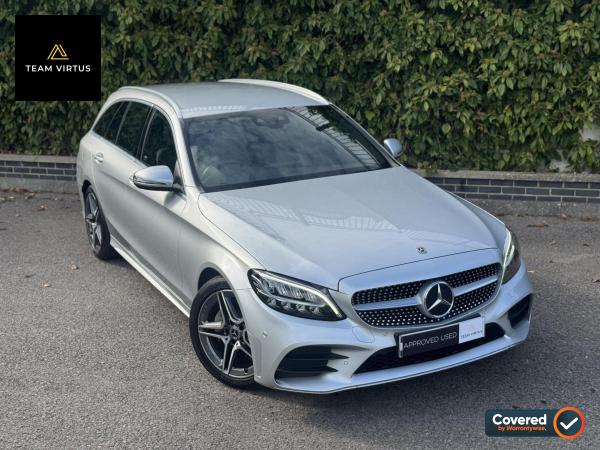 Mercedes-Benz C Class 1.5 C200 MHEV EQ Boost AMG Line Estate 5dr Petrol G-Tronic+ Euro 6 (s/s) (198 ps)