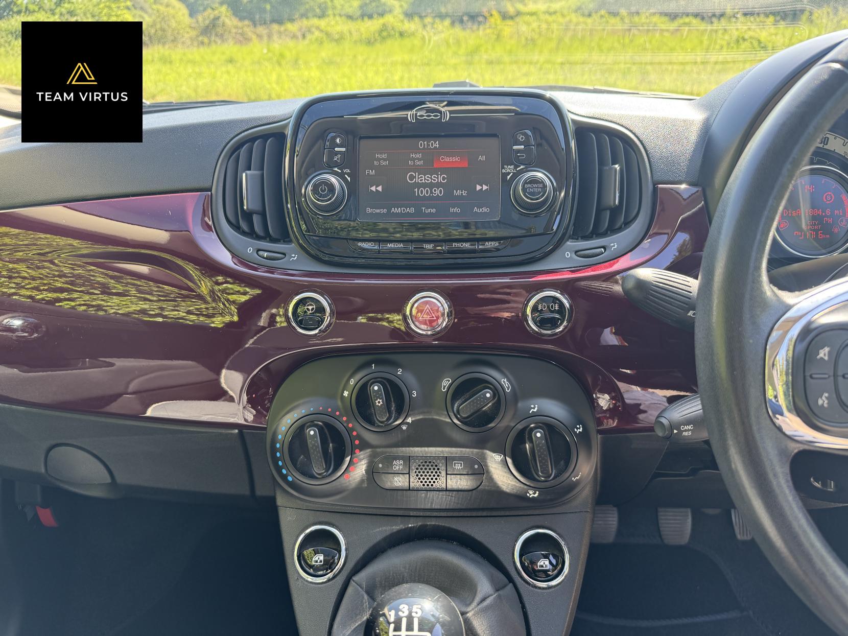 Fiat 500 1.2 Lounge Hatchback 3dr Petrol Manual Euro 6 (s/s) (69 bhp)
