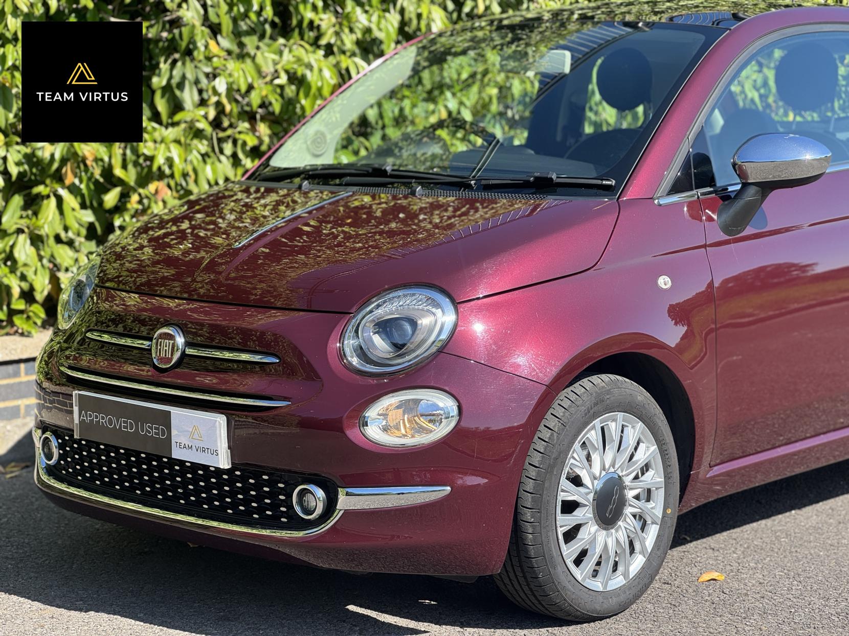 Fiat 500 1.2 Lounge Hatchback 3dr Petrol Manual Euro 6 (s/s) (69 bhp)