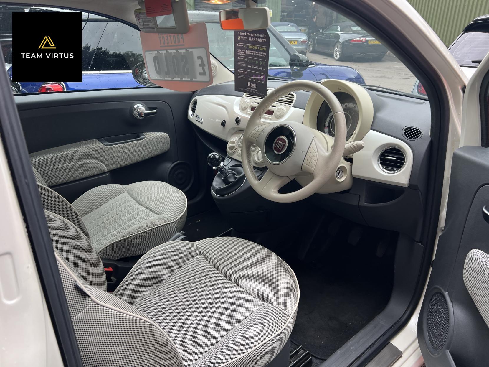 Fiat 500 1.2 Lounge Hatchback 3dr Petrol Manual Euro 5 (s/s) (69 bhp)
