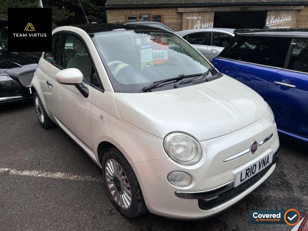 Fiat 500 1.2 Lounge Hatchback 3dr Petrol Manual Euro 5 (s/s) (69 bhp)