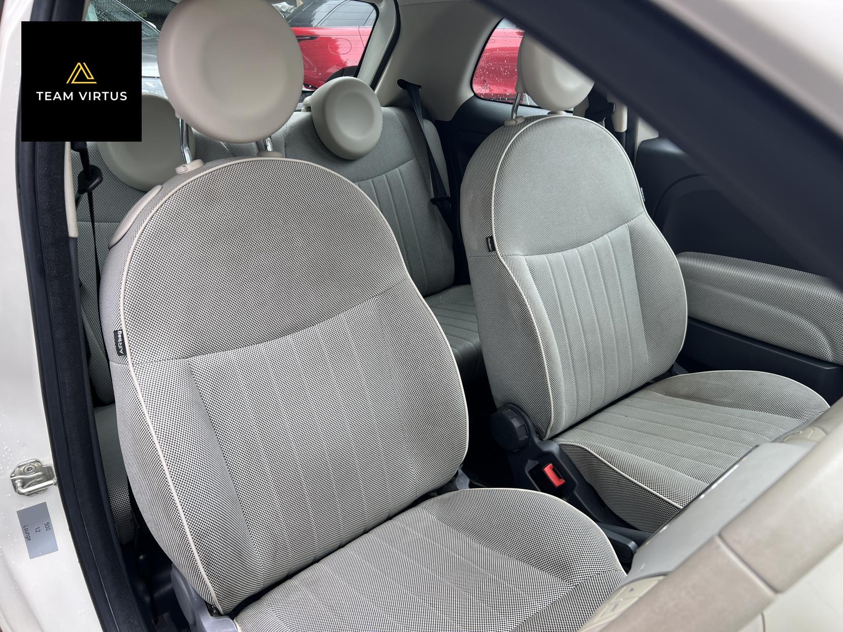Fiat 500 1.2 Lounge Hatchback 3dr Petrol Manual Euro 5 (s/s) (69 bhp)