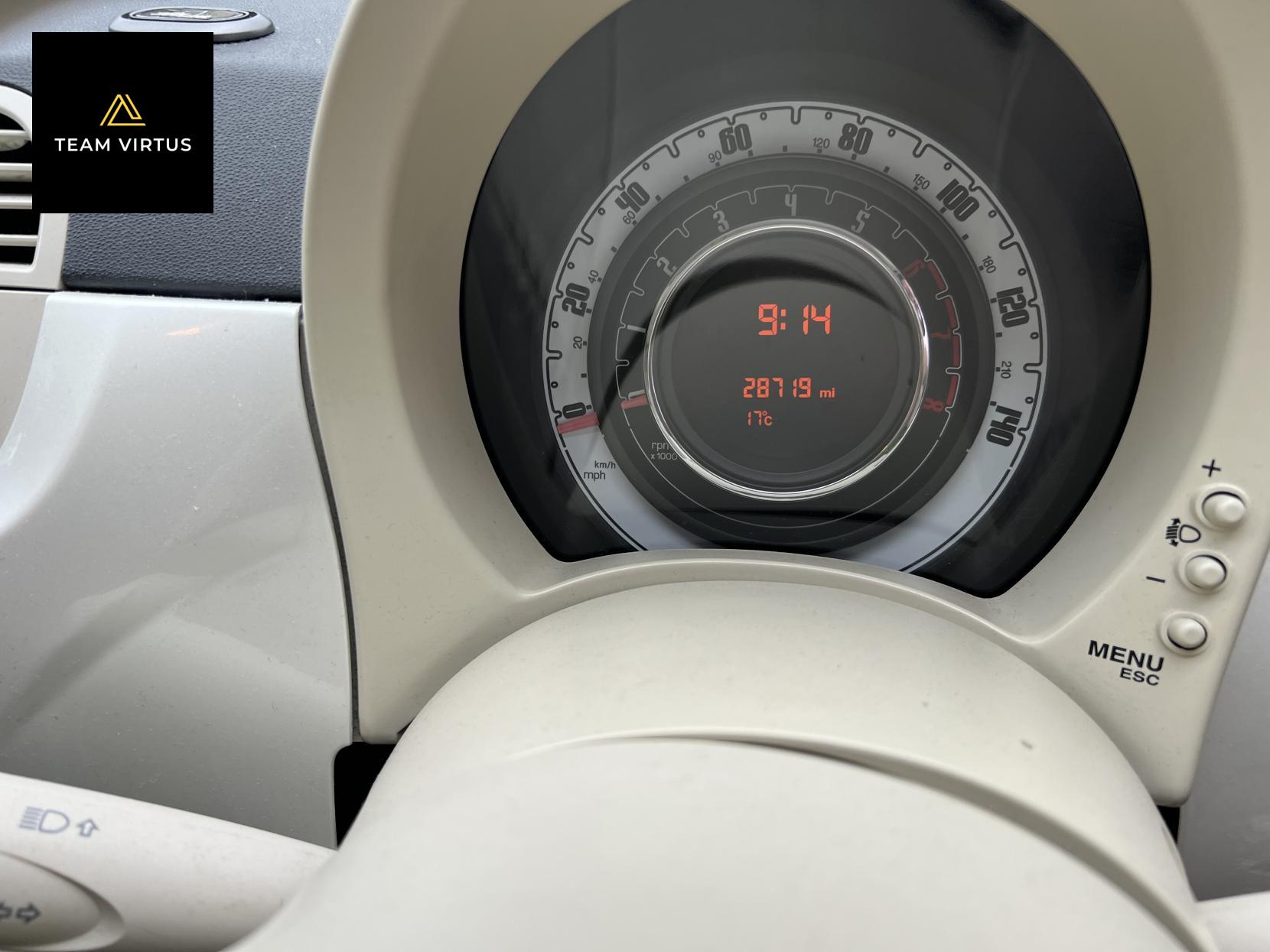 Fiat 500 1.2 Lounge Hatchback 3dr Petrol Manual Euro 5 (s/s) (69 bhp)