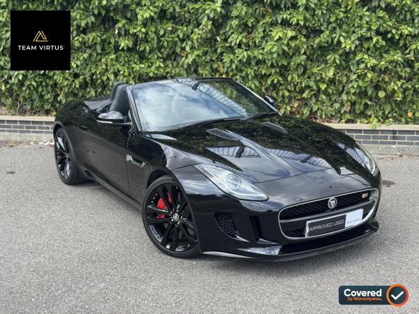 Jaguar F-Type 3.0 V6 S Convertible 2dr Petrol Auto Euro 5 (s/s) (380 ps)