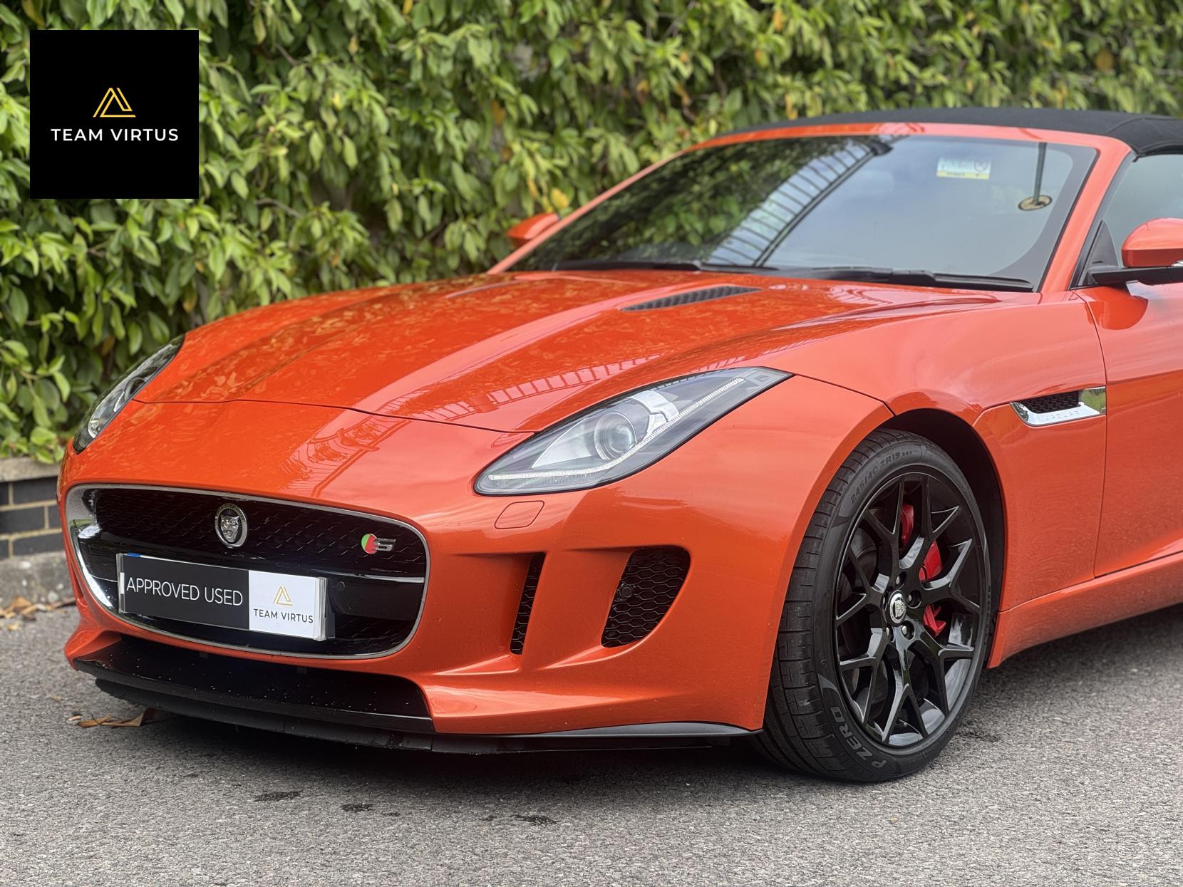Jaguar F-Type 3.0 V6 S Convertible 2dr Petrol Auto Euro 5 (s/s) (380 ps)
