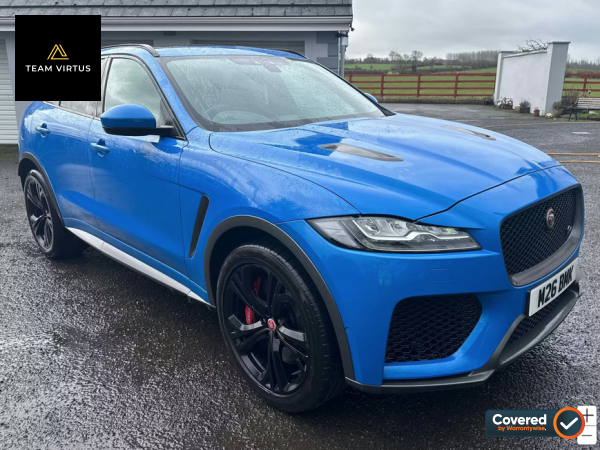 Jaguar F-PACE 5.0 V8 SVR SUV 5dr Petrol Quickshift AWD Euro 6 (s/s) (550 ps)