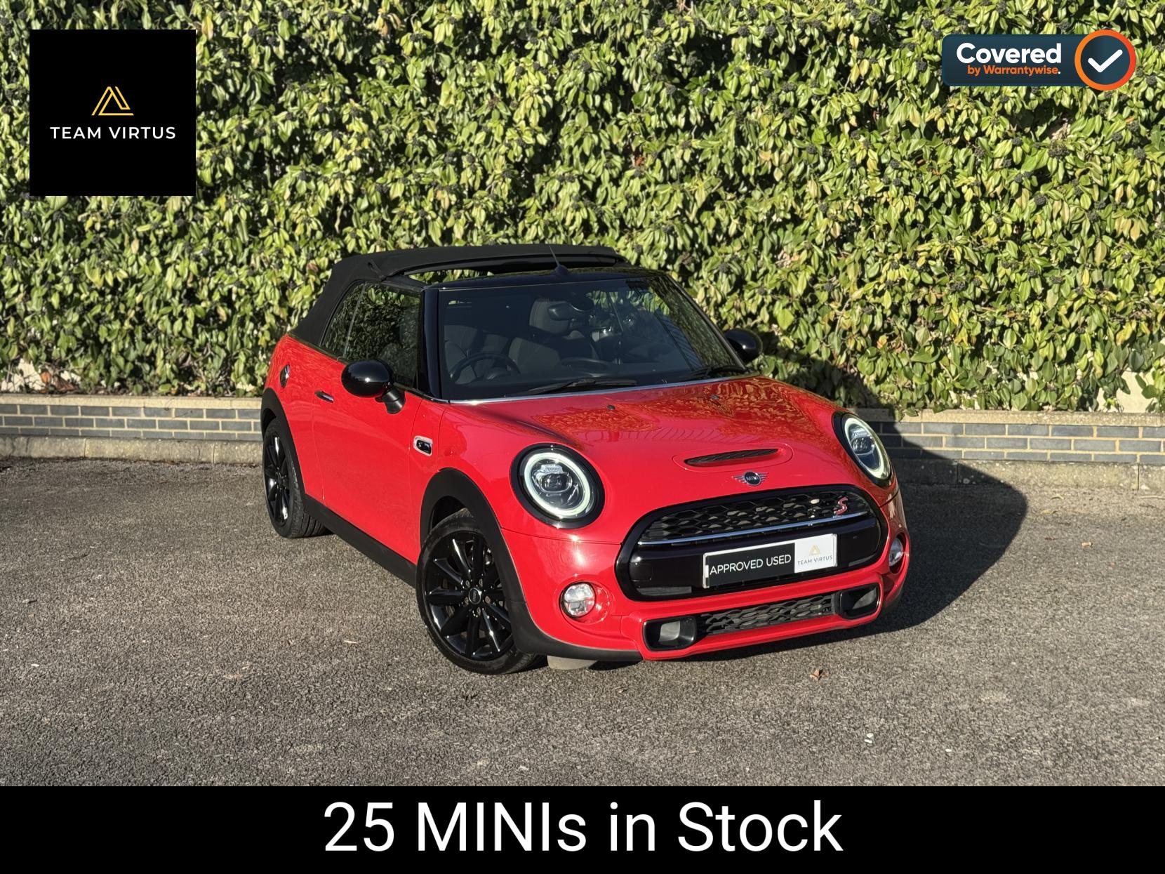 MINI Convertible 2.0 Cooper S Convertible 2dr Petrol Steptronic Euro 6 (s/s) (192 ps)
