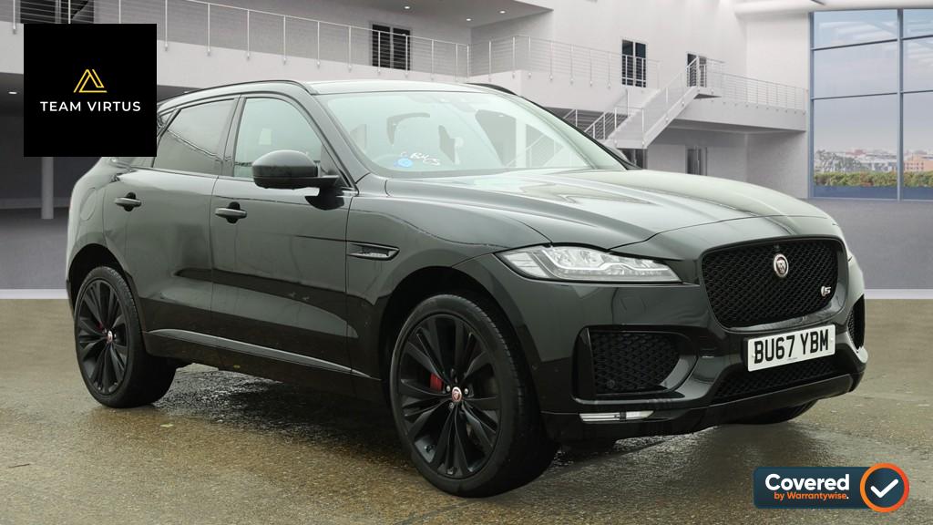 Jaguar F-PACE 3.0 V6 S SUV 5dr Petrol Auto AWD Euro 6 (s/s) (380 ps)