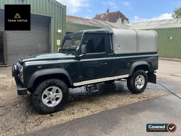 Land Rover Defender 110 2.4 TDCi Pickup 2dr Diesel Manual 4WD MWB Euro 4 (122 bhp)