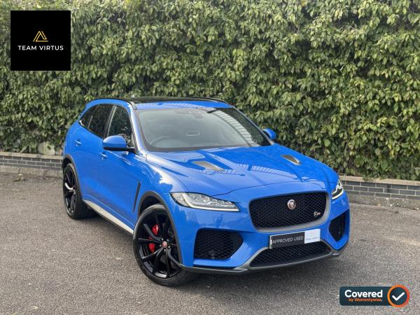 Jaguar F-PACE 5.0 V8 SVR SUV 5dr Petrol Quickshift AWD Euro 6 (s/s) (550 ps)