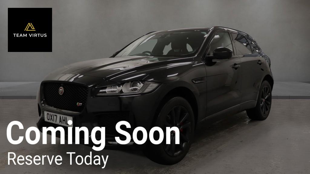 Jaguar F-PACE 3.0 S 375 s/c 3.0 V6 S SUV 5dr Petrol Auto AWD Euro 6 (s/s) (380 ps)