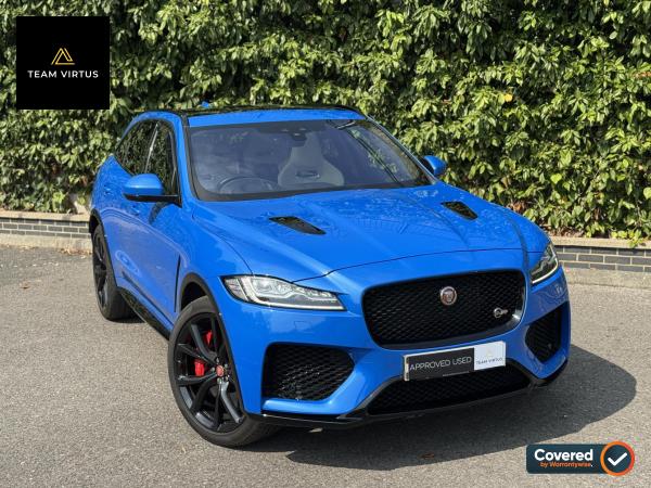 Jaguar F-PACE 5.0 V8 SVR SUV 5dr Petrol Quickshift AWD Euro 6 (s/s) (550 ps)