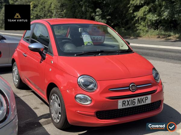 Fiat 500 1.2 Pop Hatchback 3dr Petrol Manual Euro 6 (s/s) (69 bhp)